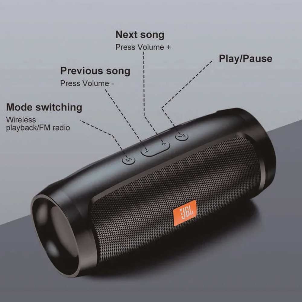 Jbl Charge 3+ Mini Bluetooth Speaker - 2