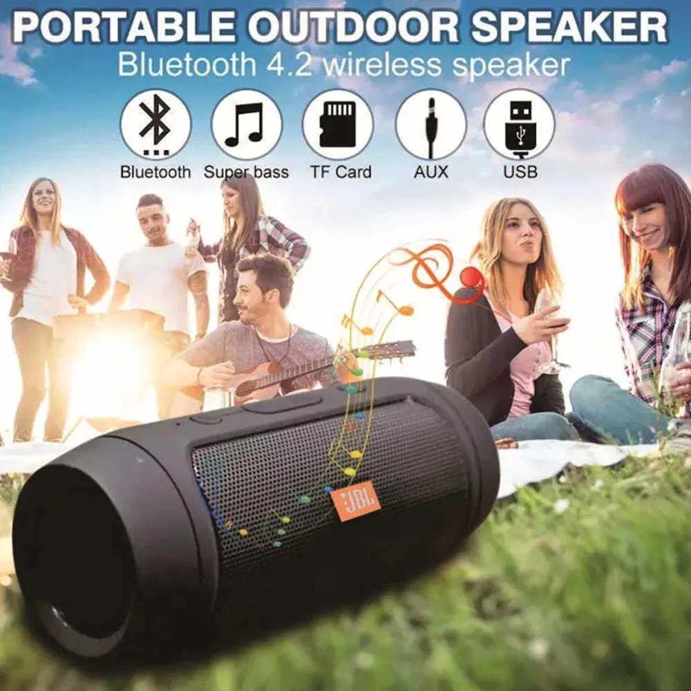 Jbl Charge 3+ Mini Bluetooth Speaker - 4