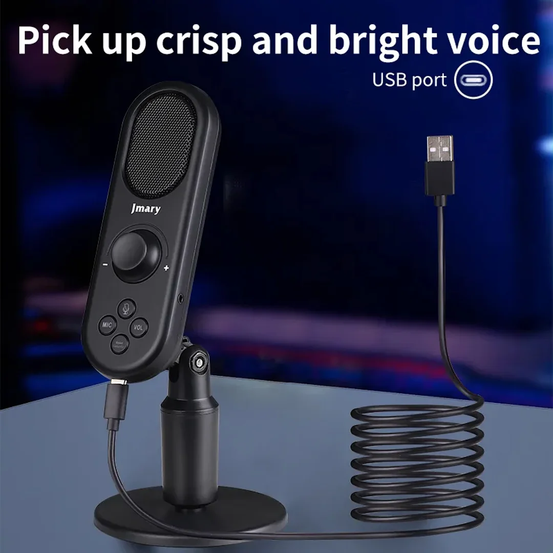 Jmary Mc-pw7 Professional Usb Microphone With Noise Reduction - 4