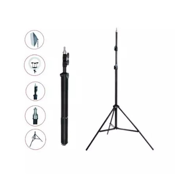 Jmary Mt-75 Light Tripod Stand For Softboxes, Ring Lights & Mobile Phones - 2