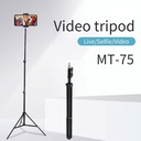Jmary Mt-75 Light Tripod Stand For Softboxes, Ring Lights & Mobile Phones - 3