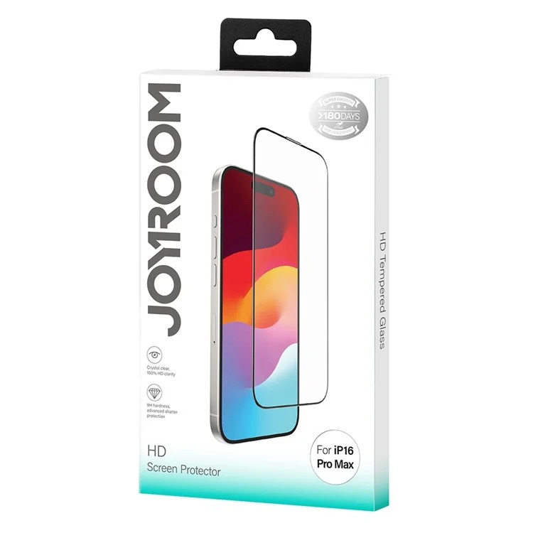 Joyroom Jr-mlg0279 Tempered Glass Screen Protector For Ip16 Pro Max (hd+dustproof) - 4