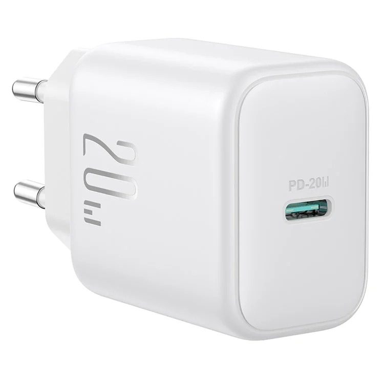 Joyroom Jr-tcf20 Eu Plug Pd 20w Type-c Fast Charger White - 2