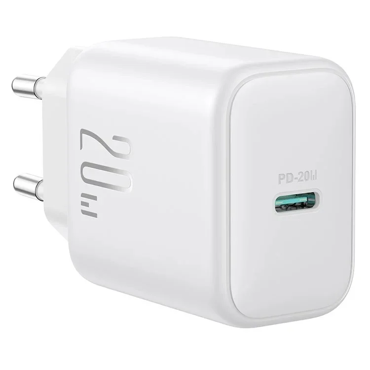 Joyroom Jr-tcf20 Eu Plug Pd 20w Type-c Fast Charger White - 2
