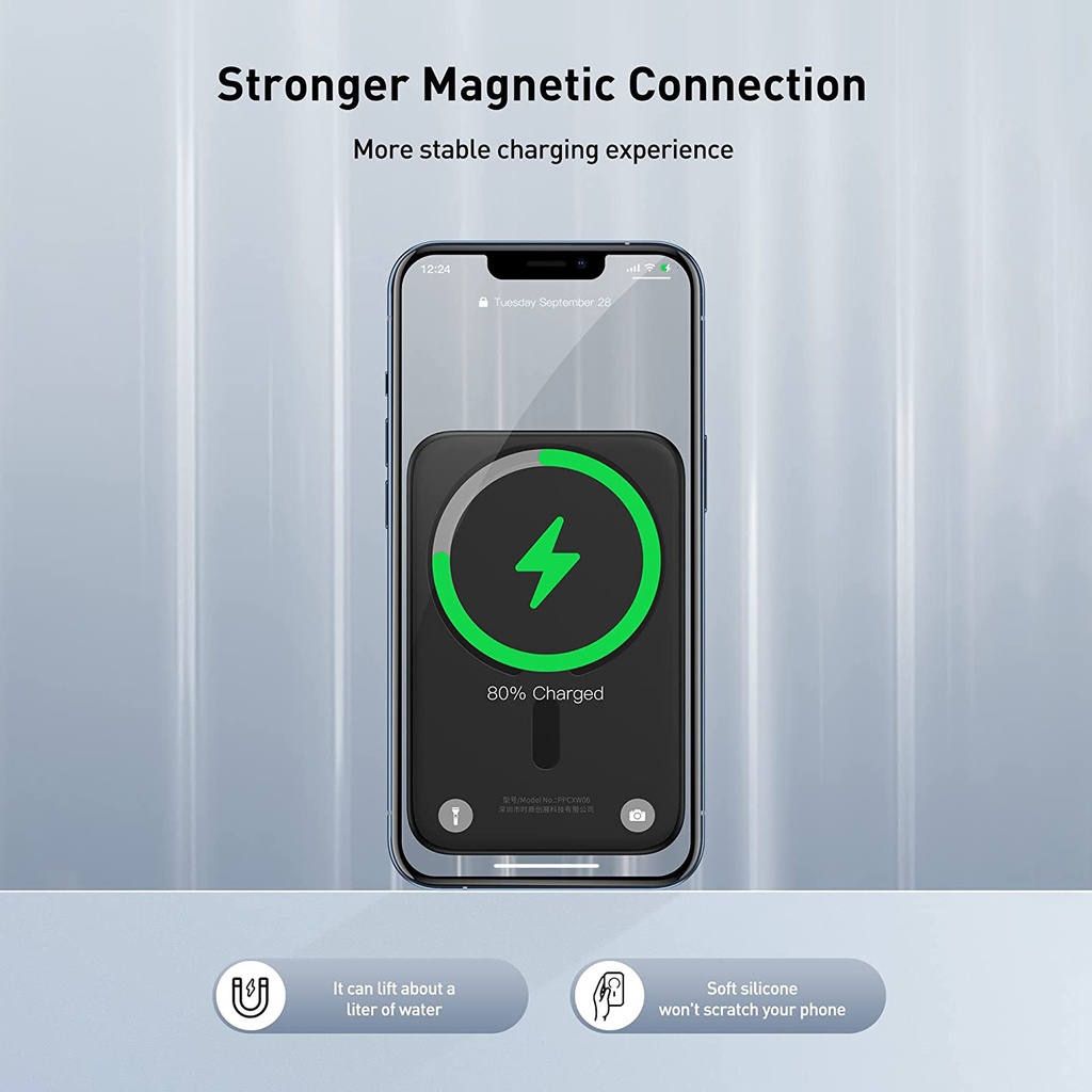 Joyroom Jr-w020 20w Wireless Power Bank 10000mah Black - 4