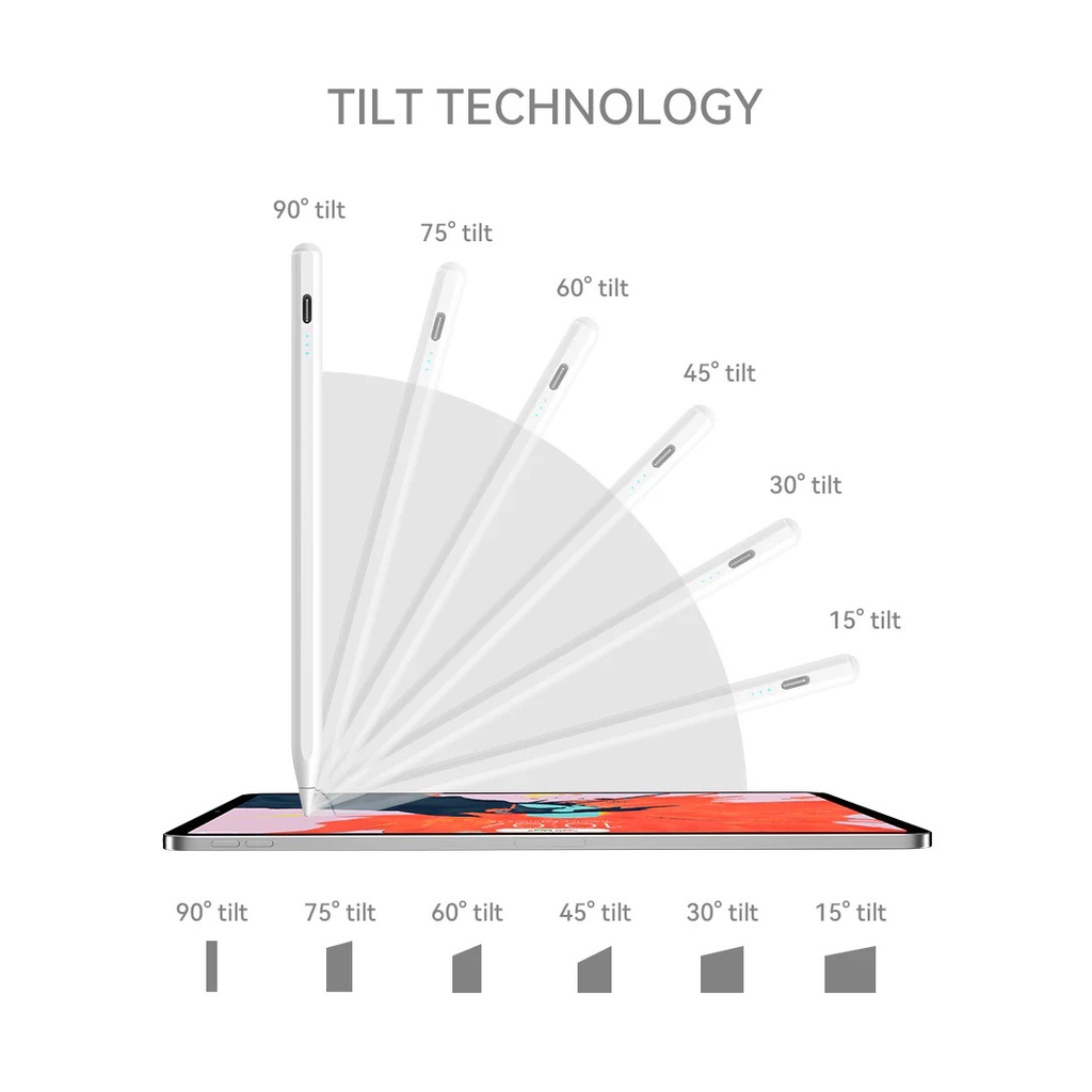 Joyroom Jr-x9s Pro Active Capacitive Stylus Rechargeable Pen White - 2