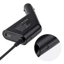 65w Usb-c Universal Laptop Dc Car Charger With Usb Port - 4