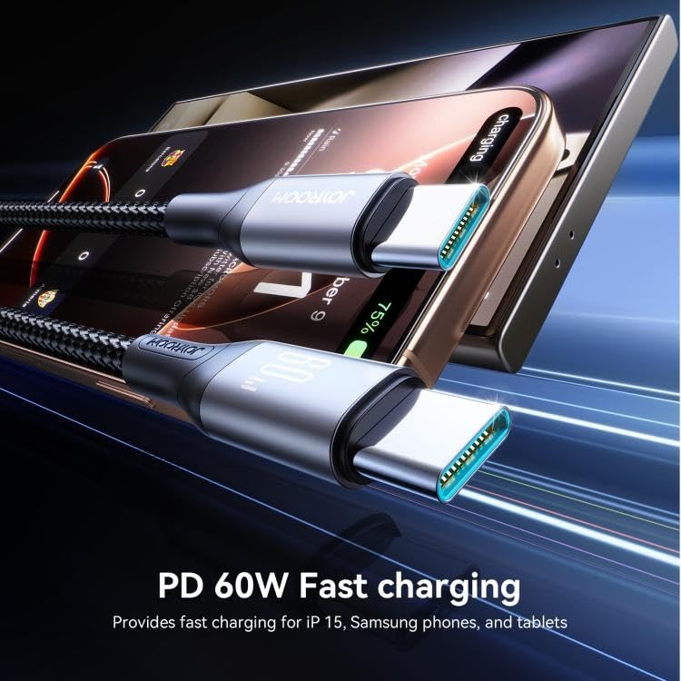 Joyroom S-a28 60w Usb-c To Usb-c Fast Charging Cable 1m - 3