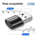 Joyroom S-h152 Usb Male To Type-c Female Adapter 2pcs Black - 4
