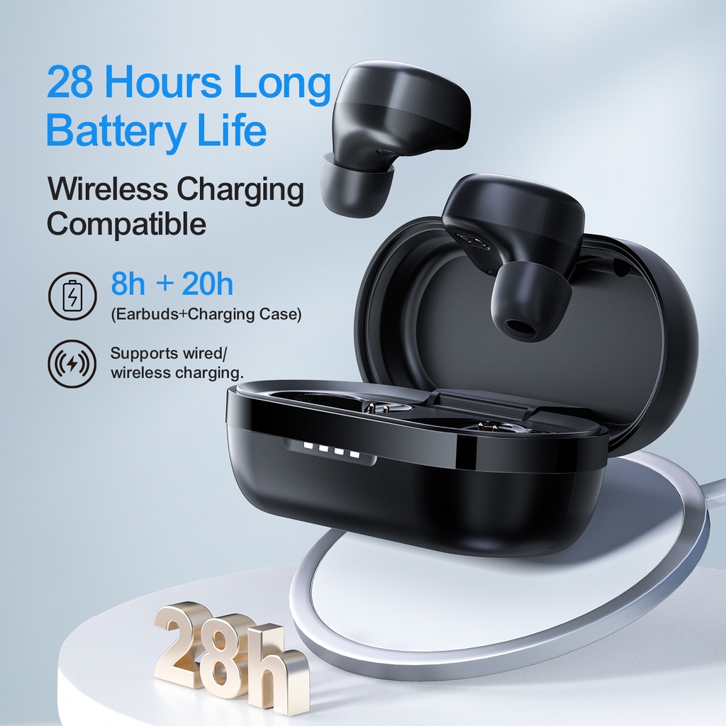 Joyroom Tl1 Pro Truly Stereo Waterproof Wireless Earphones Black - 2