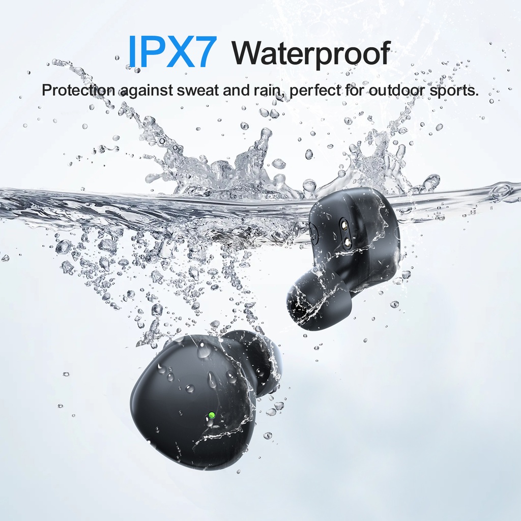 Joyroom Tl1 Pro Truly Stereo Waterproof Wireless Earphones Black - 3