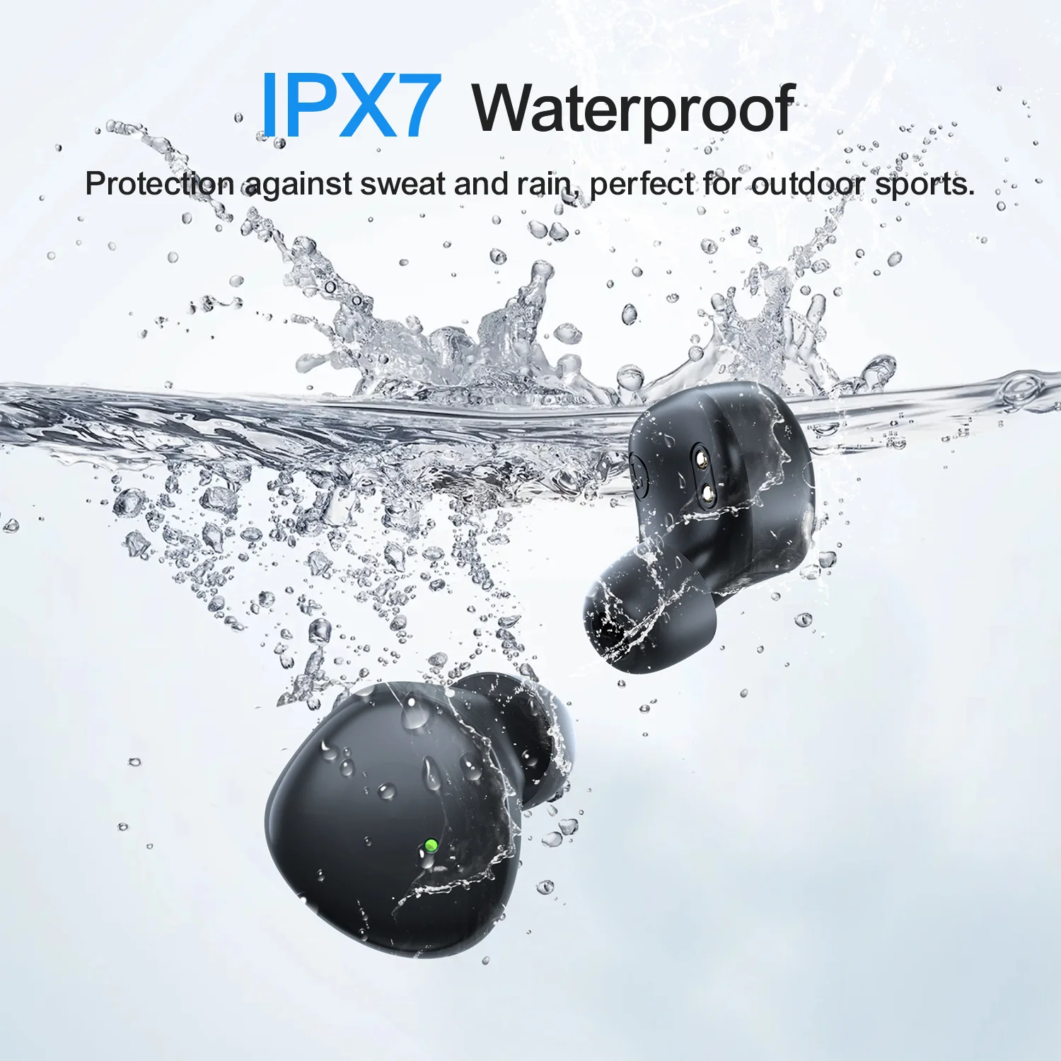 Joyroom Tl1 Pro Truly Stereo Waterproof Wireless Earphones Black - 3