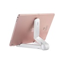 Joyroom Zs120 Desktop Tab Holder Foldable Bracket White - 2