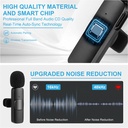 K11 2 In 1 Collar Wireless Microphone Iphoneandroid & Type C Supported - 2