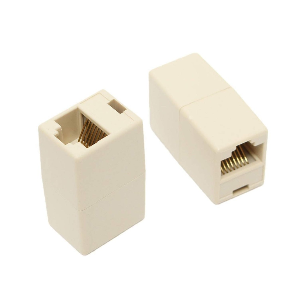 8p Cat6 Joinder Rj45 Female To Female Connector (100pcs Pack) - 3