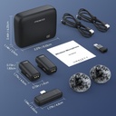 K13 Type-c Anc Dual Wireless Lavalier Microphone - 4