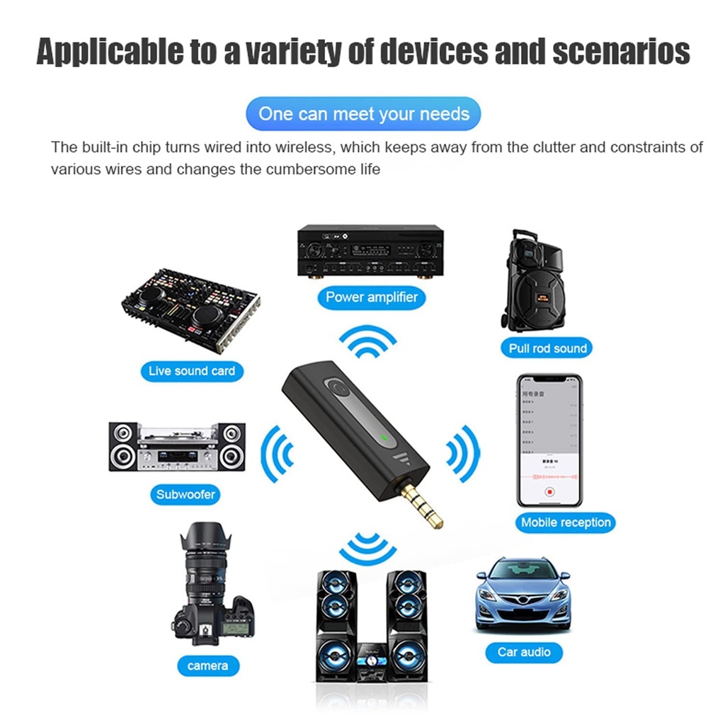 K35 High Quality Collar Wireless Single Microphone - 2