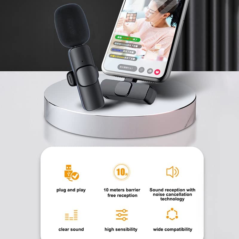 K9 Collar Wireless Microphone Iphoneandroid & Type C Supported Wireless Microphone - 3
