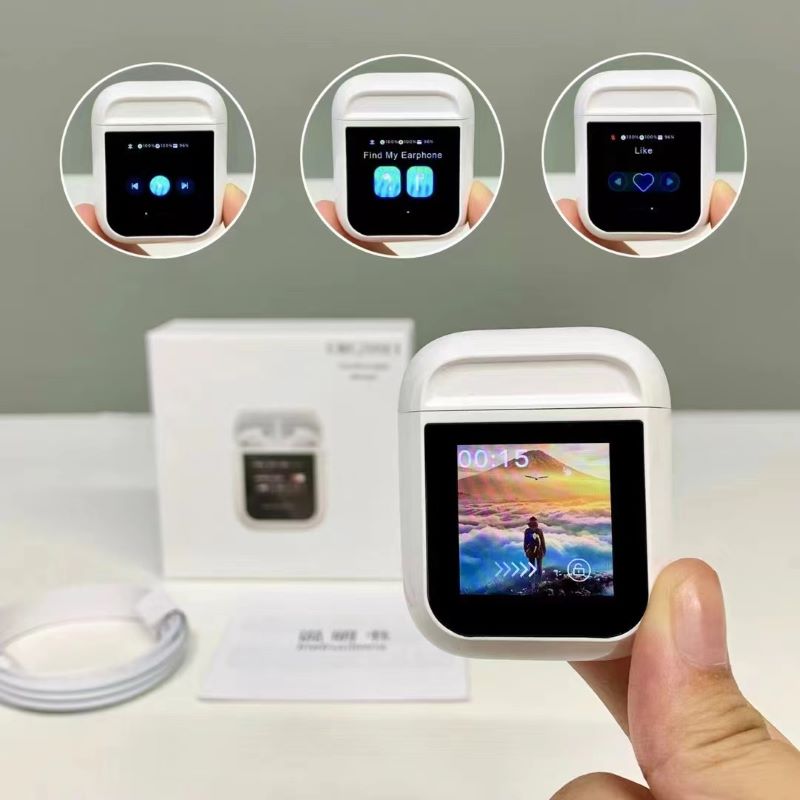 A14 Pro Anc Bt 5.4v Jerry Chipset Wireless Touch Display Airpods White - 2