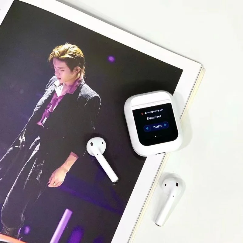 A14 Pro Anc Bt 5.4v Jerry Chipset Wireless Touch Display Airpods White - 3