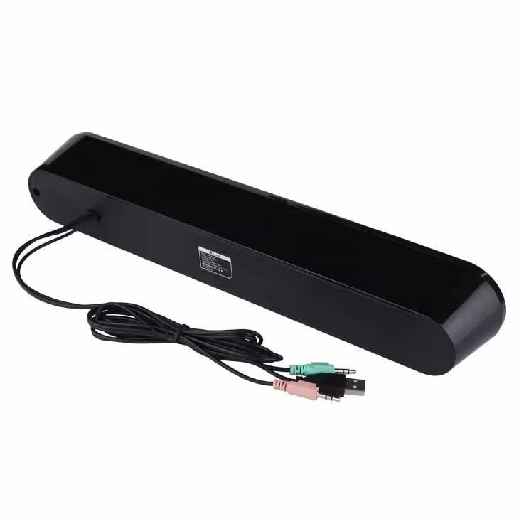 Kisonli I-580 Plus Home Theater Usb Soundbar Speaker System With Headset And Microphone Jack - 2