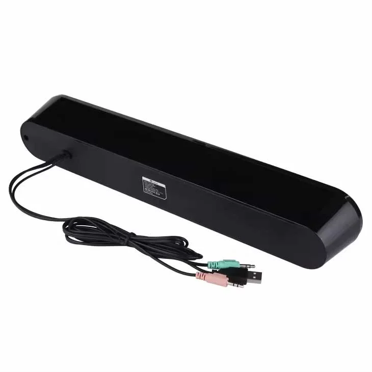 Kisonli I-580 Plus Home Theater Usb Soundbar Speaker System With Headset And Microphone Jack - 2