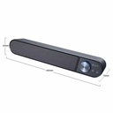 Kisonli I-580 Plus Home Theater Usb Soundbar Speaker System With Headset And Microphone Jack - 3