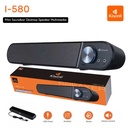 Kisonli I-580 Plus Home Theater Usb Soundbar Speaker System With Headset And Microphone Jack - 4