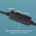 Kisonli I-630 Speaker Pc+bt Multimedia Usb Plug Rgb Colorful Light - 3
