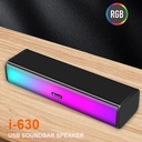 Kisonli I-630 Speaker Pc+bt Multimedia Usb Plug Rgb Colorful Light - 4