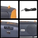 Kisonli Ks-2003 Portable Solar Wireless Speaker 5w Outdoor Bluetooth Speaker - 4