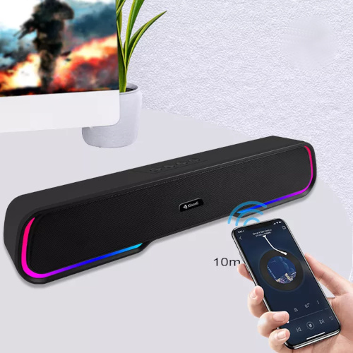 Kisonli Led-913 Sound Bar Bluetooth Gaming Colorful Light Speaker With Rgb Light - 3