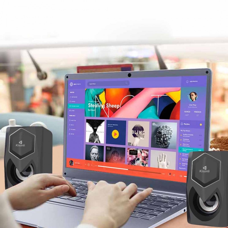 Kisonli Multimedia Usb Loudspeaker L-1020 - 2