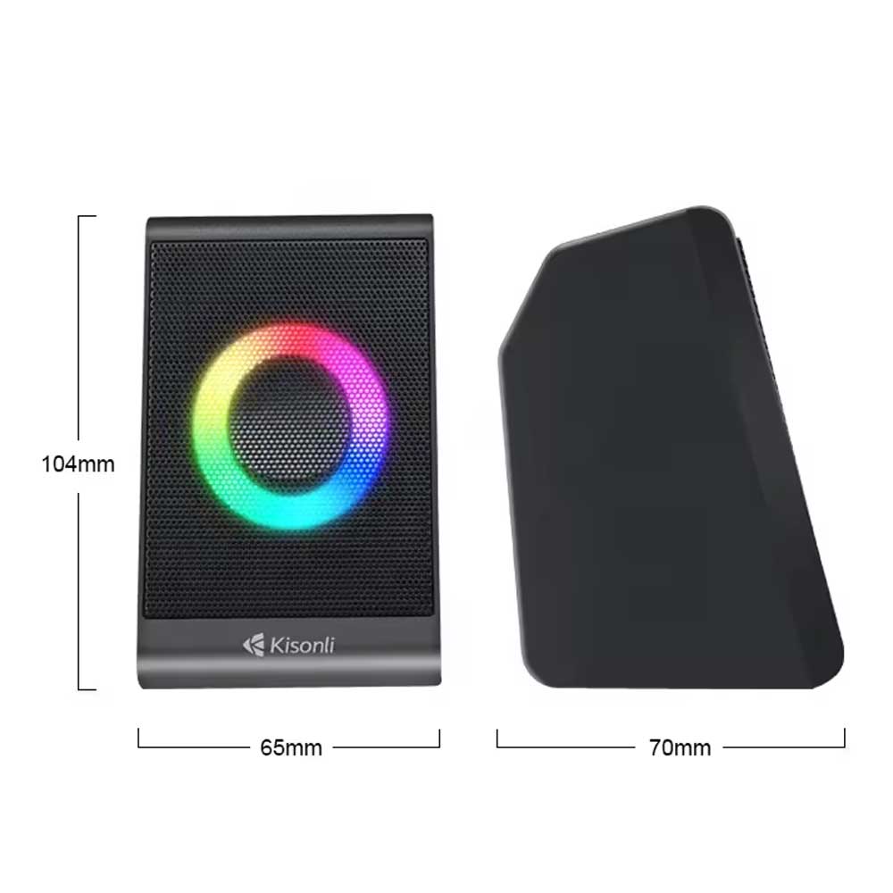 Kisonli Multimedia Usb Loudspeaker X12 - 2