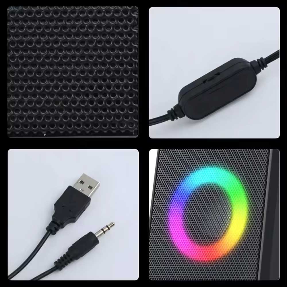 Kisonli Multimedia Usb Loudspeaker X12 - 4