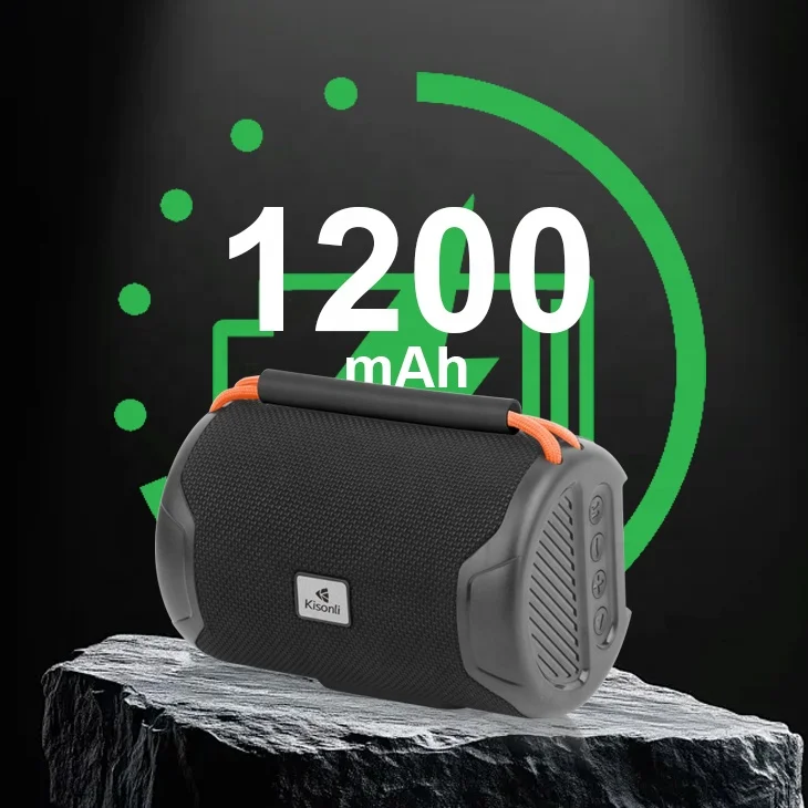 Kisonli Q39 Mini Wireless Bt 5.3 Surround Sound Speaker - 4