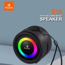 Kisonli S16 Tws Dj Powered Portable Mini Fm Radio Speaker With Soft Cord Handle - 4