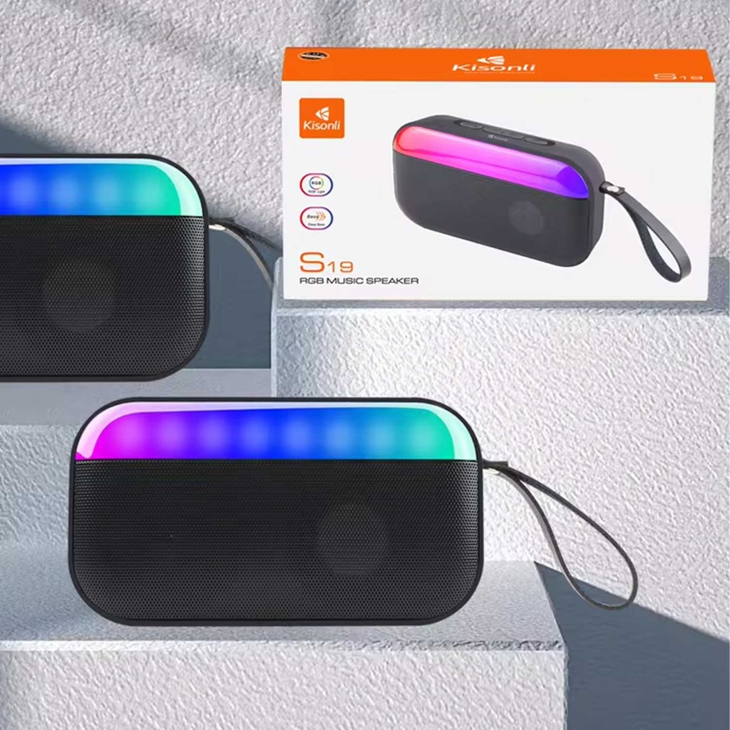 Kisonli S19 Portable Bluetooth Mini Speaker - 4