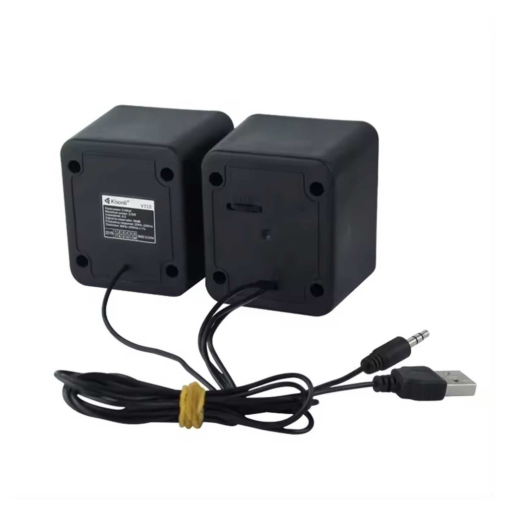 Kisonli V310 Multimedia Computer Speaker System - 2