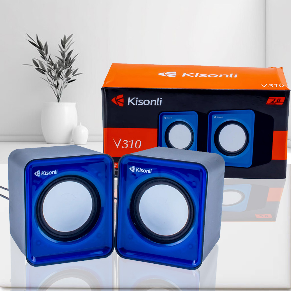 Kisonli V310 Multimedia Computer Speaker System - 3
