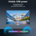 Kisonli Wireless Bluetooth Longbar Speaker Led-915 - 2