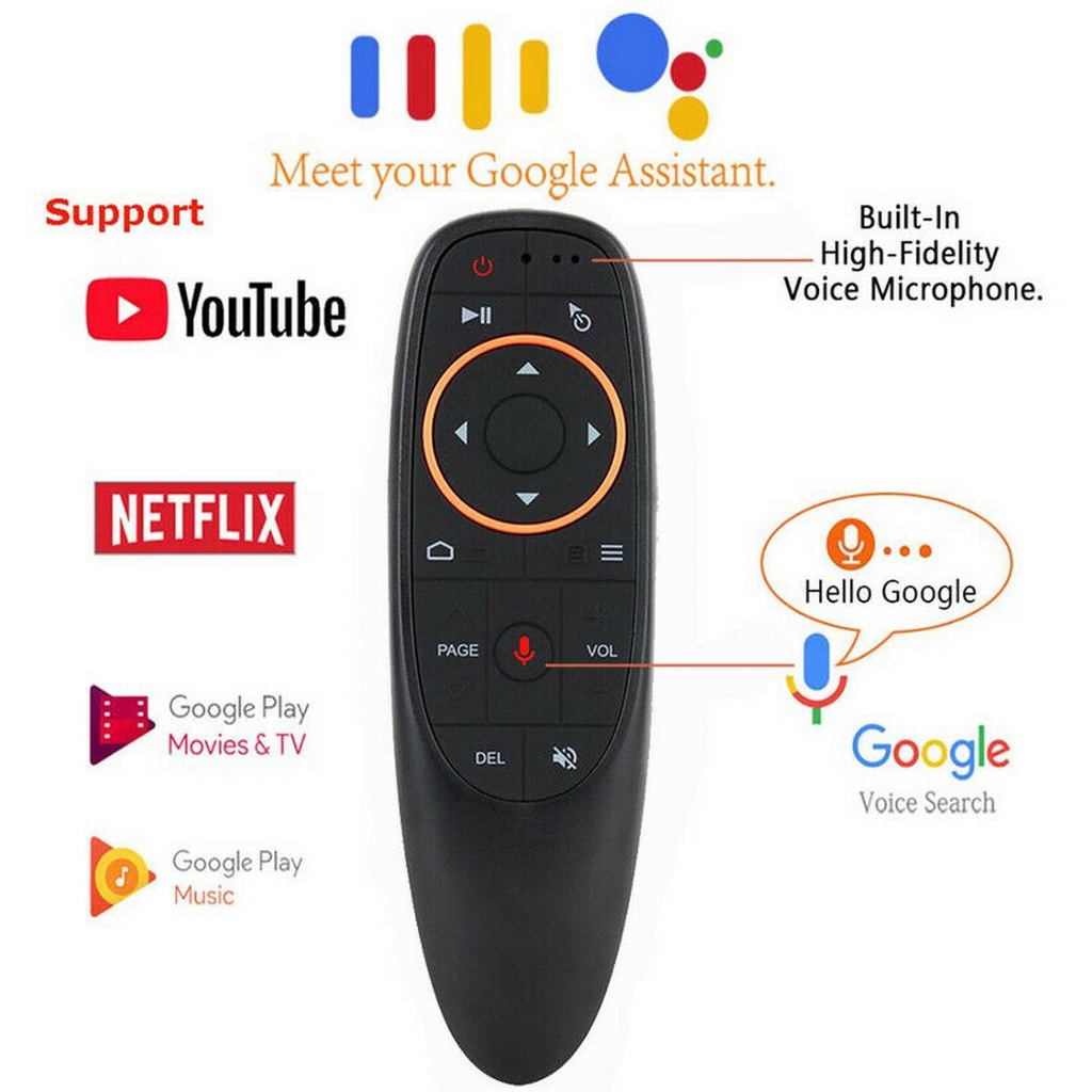 Air Mouse G10s With Voice Control - 2