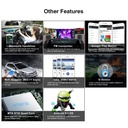 L830 Car Dvr Mirror Dual Camera Frontback 1080p - 4