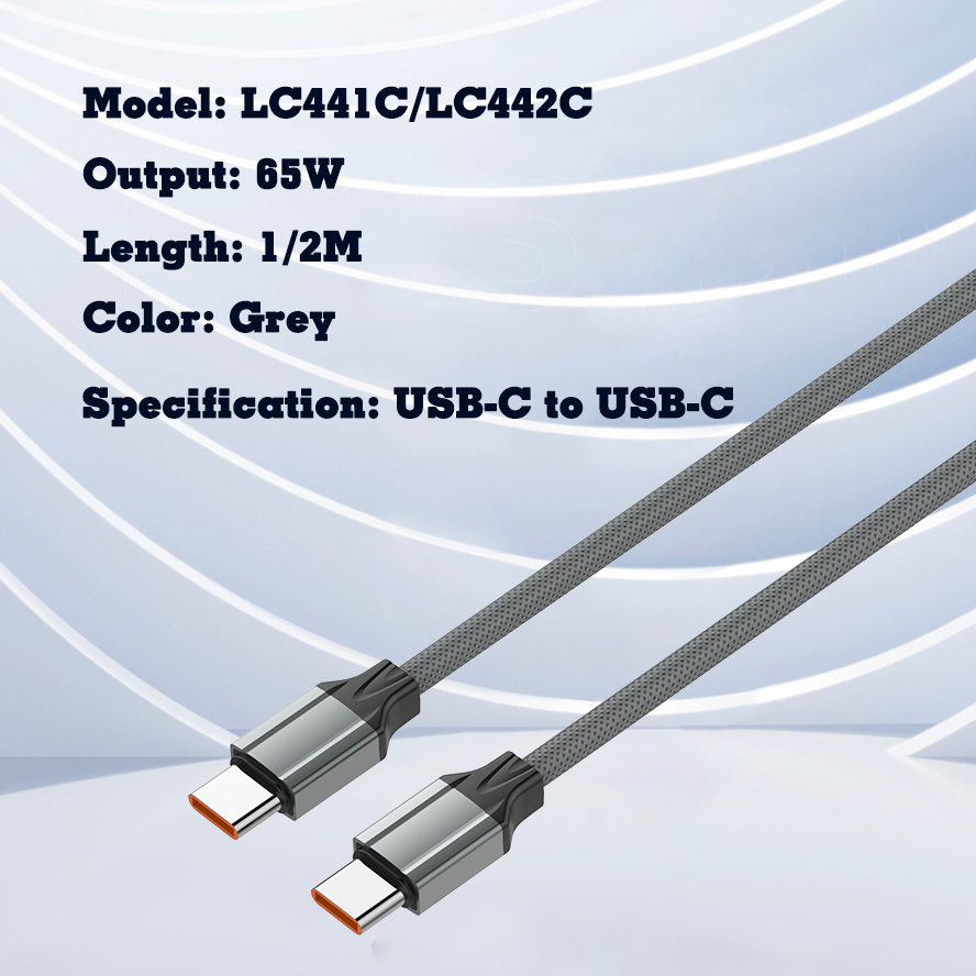 Ldnio Lc441c Original 65w Fast Charging Type-c To Type-c Data Cable - 2