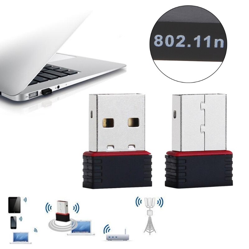 Alfa Wifi Usb Adapter Mini 300mbps - 4