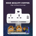 Ldnio Sc2311 20w Pd Fast Charging 2500w Power Extension Touch Night Lamp 2 Sockets 1 Usb-c +2 Usb-a - 4