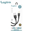Logilink Usb To Lightning Silicone Fast Charging Data Cable 1m (1 Year Warranty) Black - 2