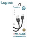 Logilink Usb To Type C Silicone Fast Charging Data Cable 1m (1 Year Warranty) Black - 2