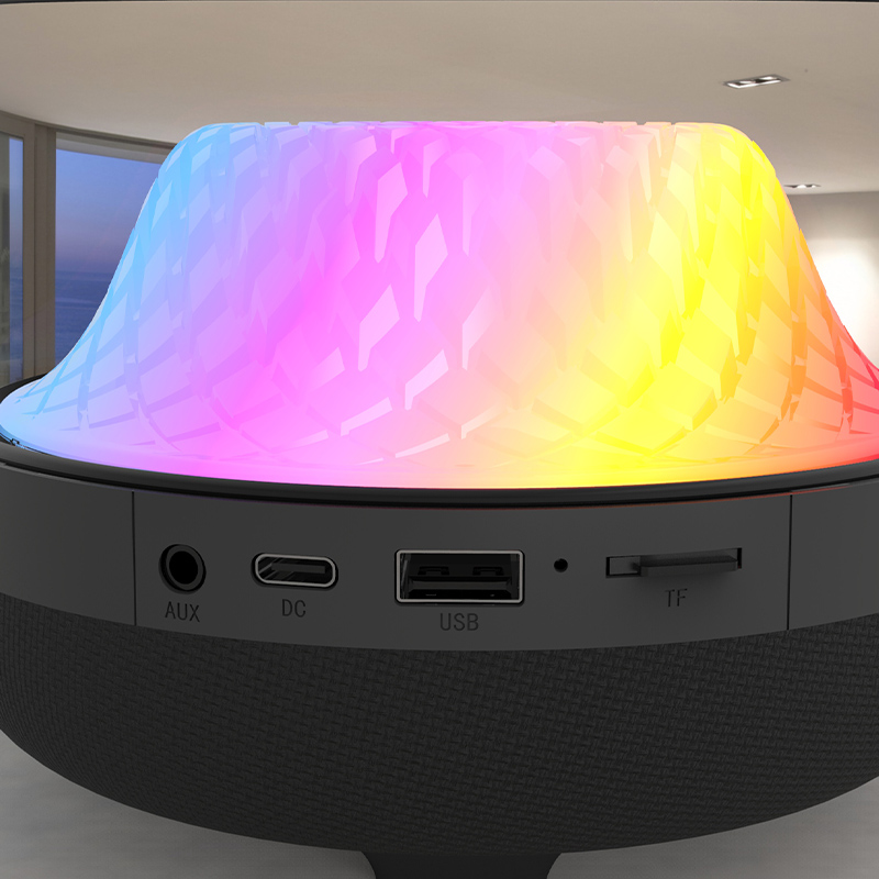 Lp92 Bt Led Glass Transparent Magic Color Speaker - 4