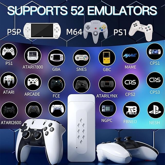 M22 64gb Retro 30,000+ Gaming Stick 1080p Hd Graphics, With 52 Emulators Classic Edition - 3